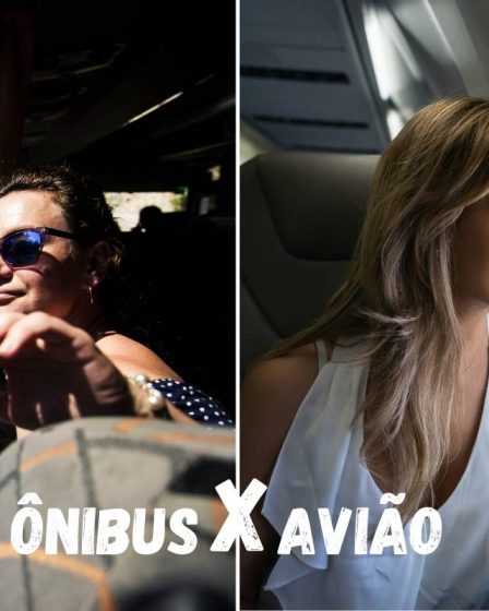 Escolher entre Ônibus e Avião