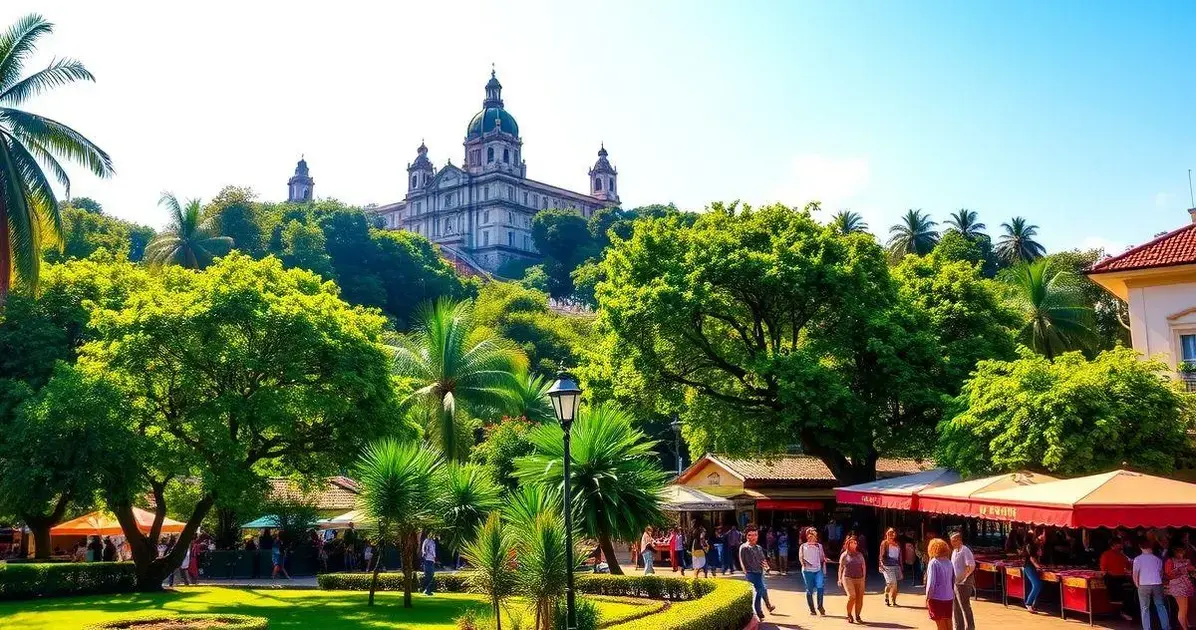 Resumo dos principais pontos turísticos