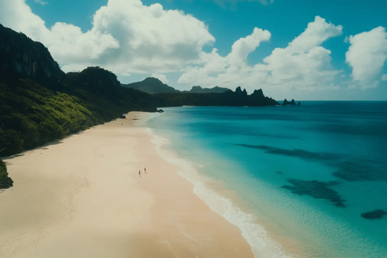 Praia do Sancho em Fernando de Noronha