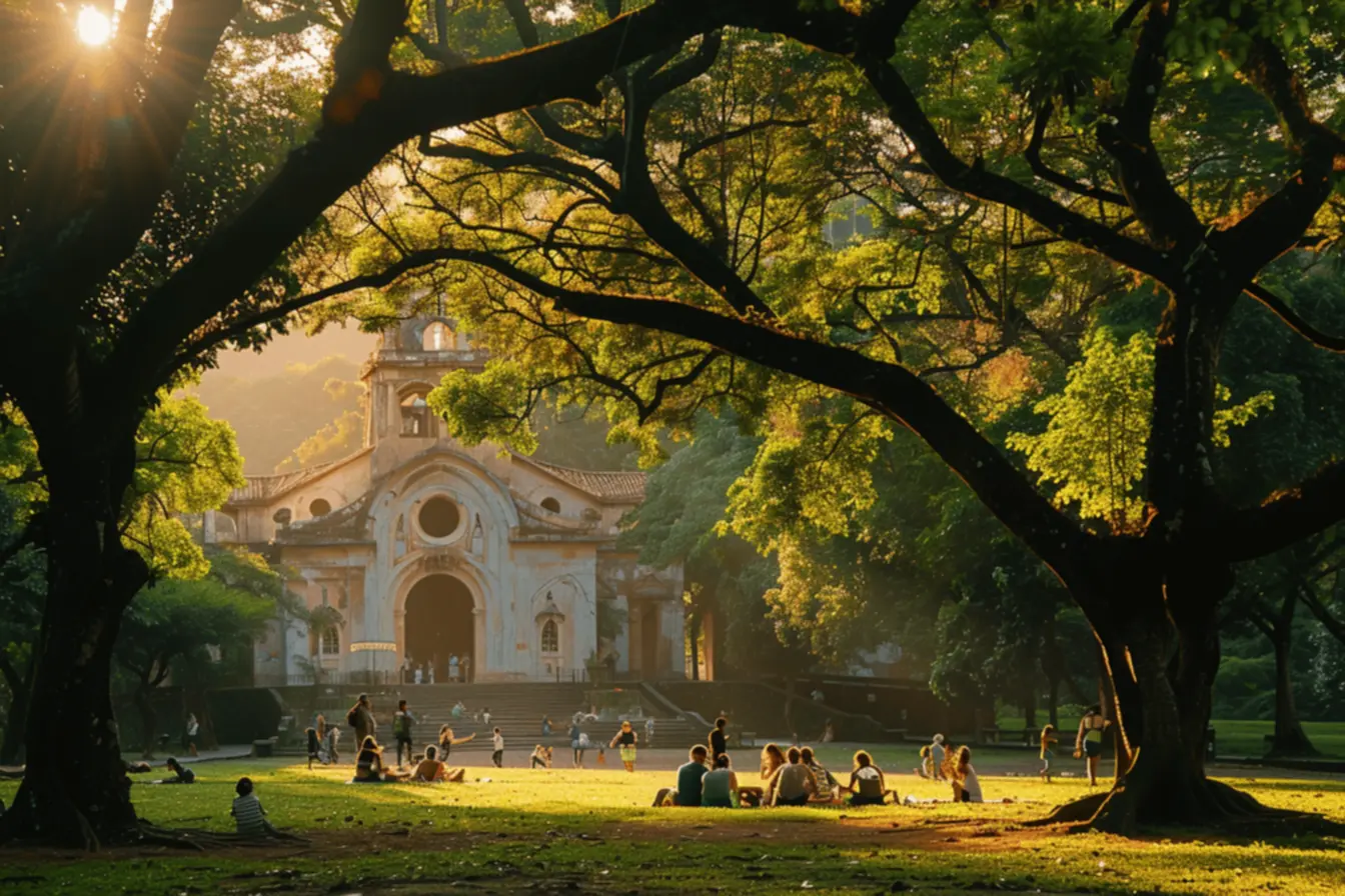 Praças e parques em Pirajuí