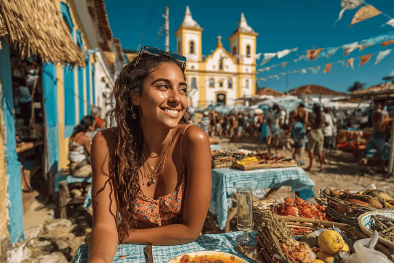 Praça da Feira em Itagimirim