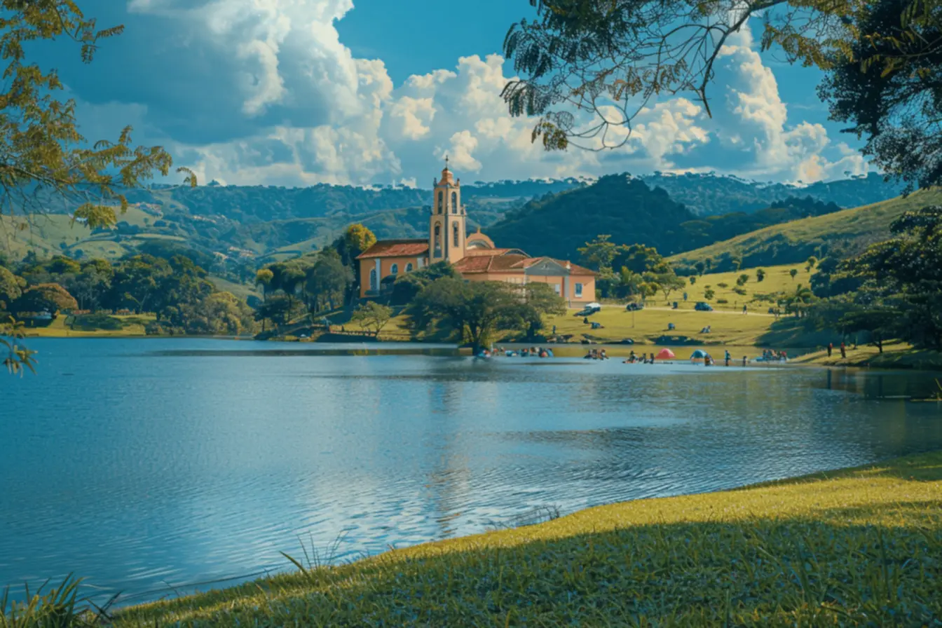 Represa de Uruana de Minas