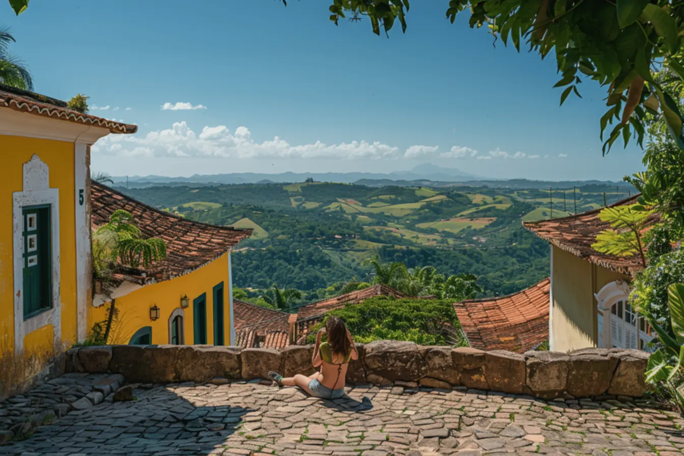 Trilha na Serra do Ouro em Camocim de São Félix