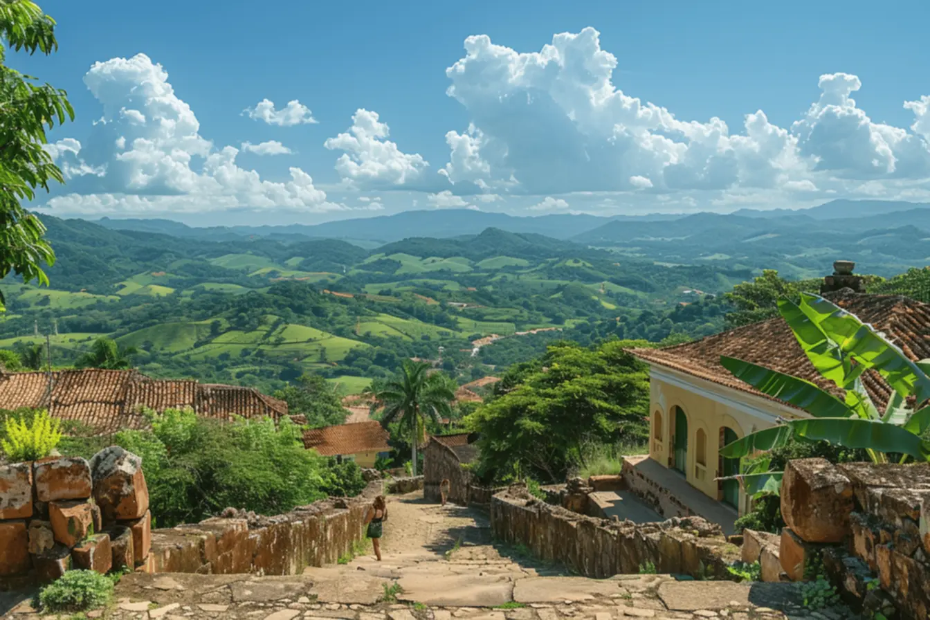 Prato de carne de sol com feijão verde