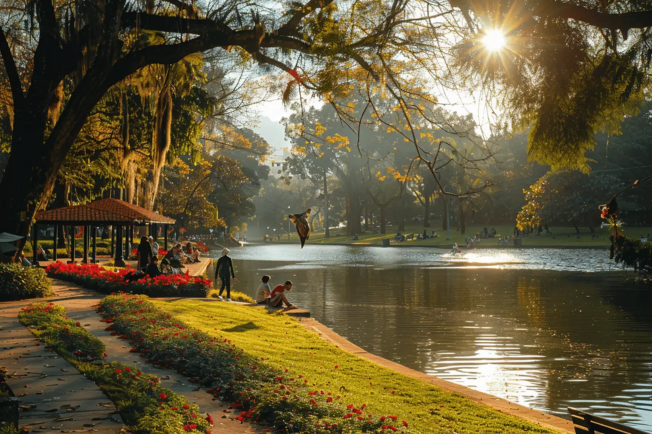 Parque da Cidade em Mariápolis
