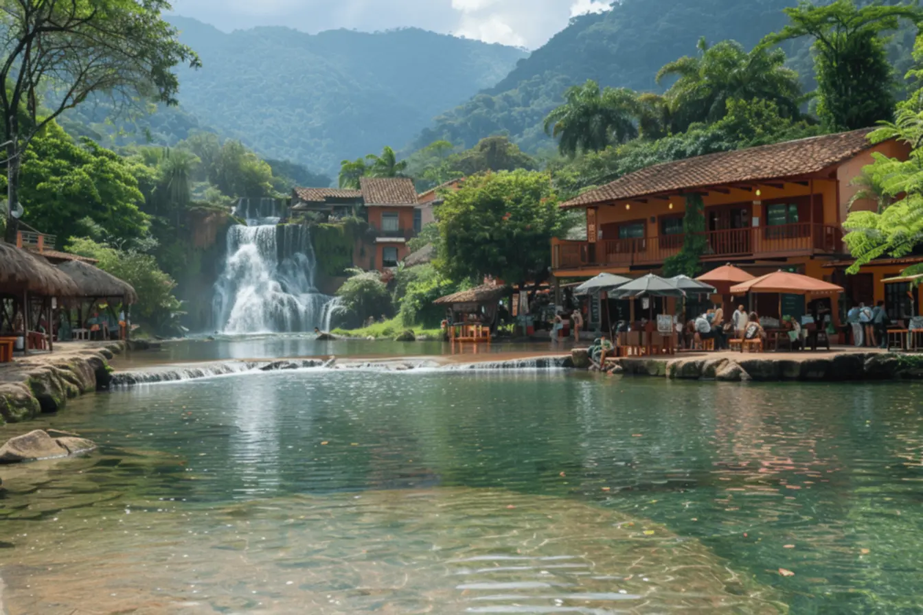 Cachoeira da Mãe D'Água em Rio do Prado