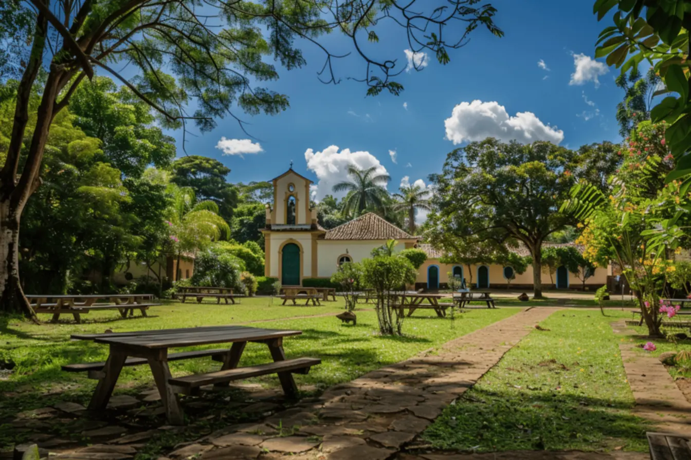 Casarões Antigos no Centro Histórico