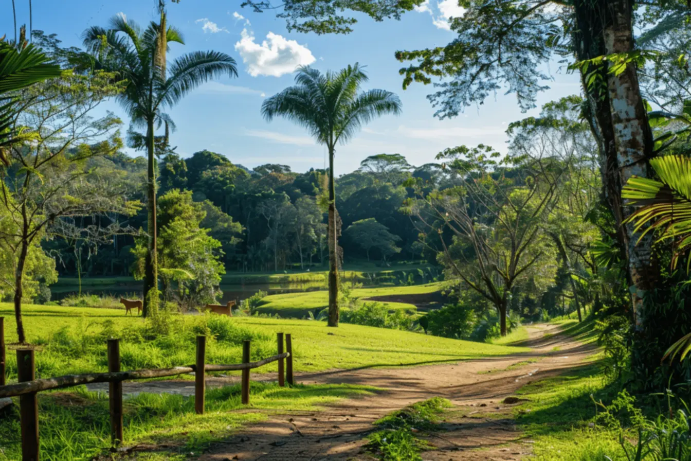 Beleza natural do Parque Ecológico do Cabixi