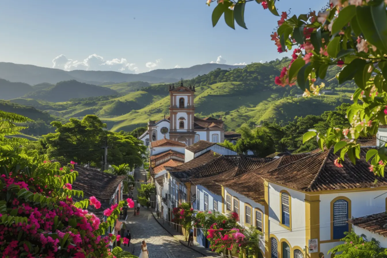 Vista do Mirante do Cruzeiro em Virgínia