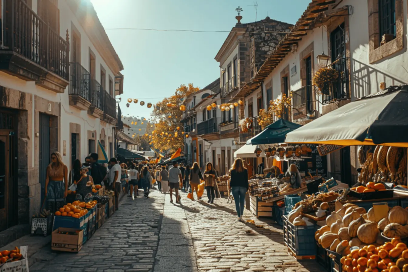 Praça Barão do Rio Branco em Cáceres